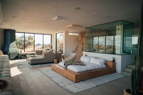 Luxury hotel interior design